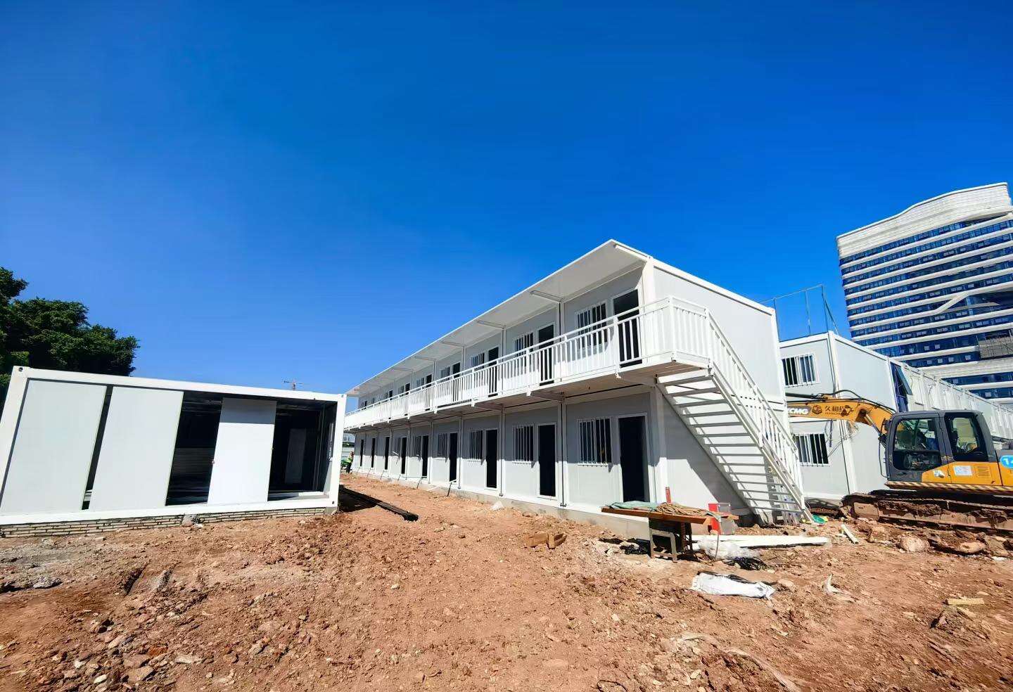 200 Sets Fast Assembly Container Houses for Workers’ Dormitory in Russia