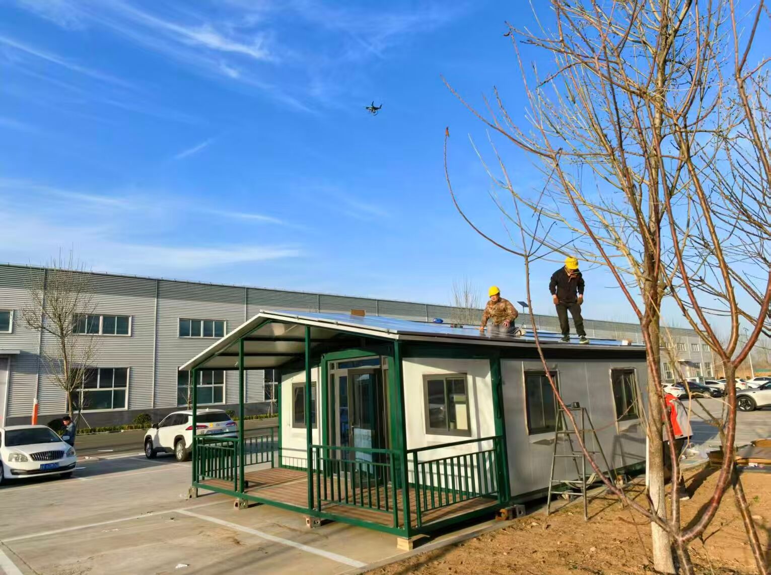 뉴질랜드 주거용 8세트 이중 날개 확장형 컨테이너 하우스 | 신우다 모듈러 주택 프로젝트