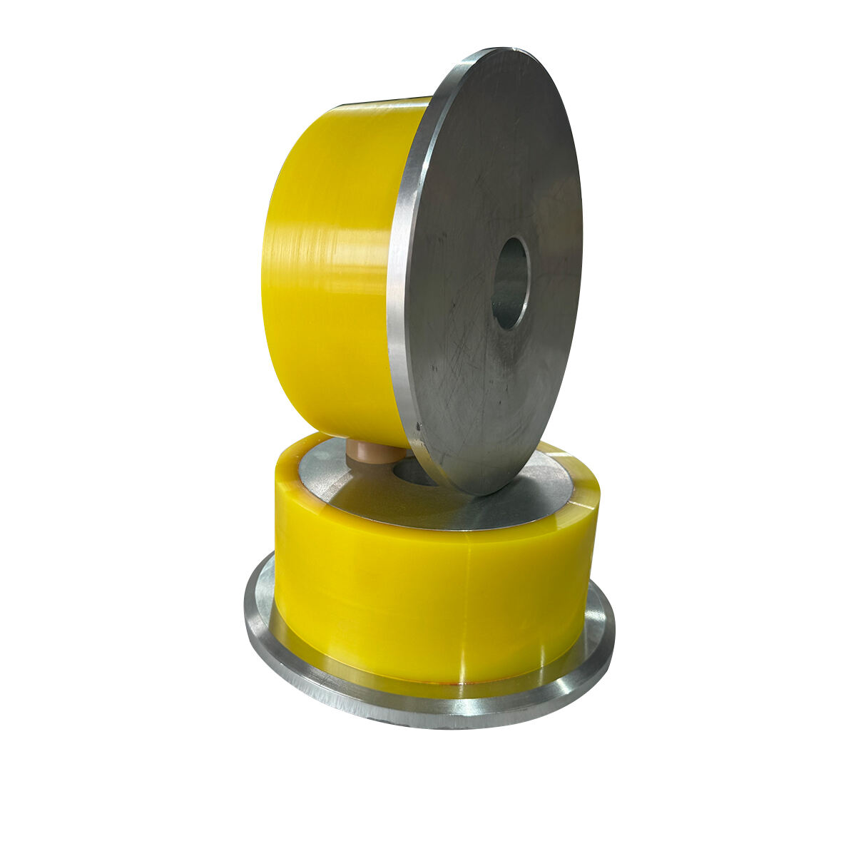 PU rubber wheels are suitable for overhead cranes, tracks, and cranes