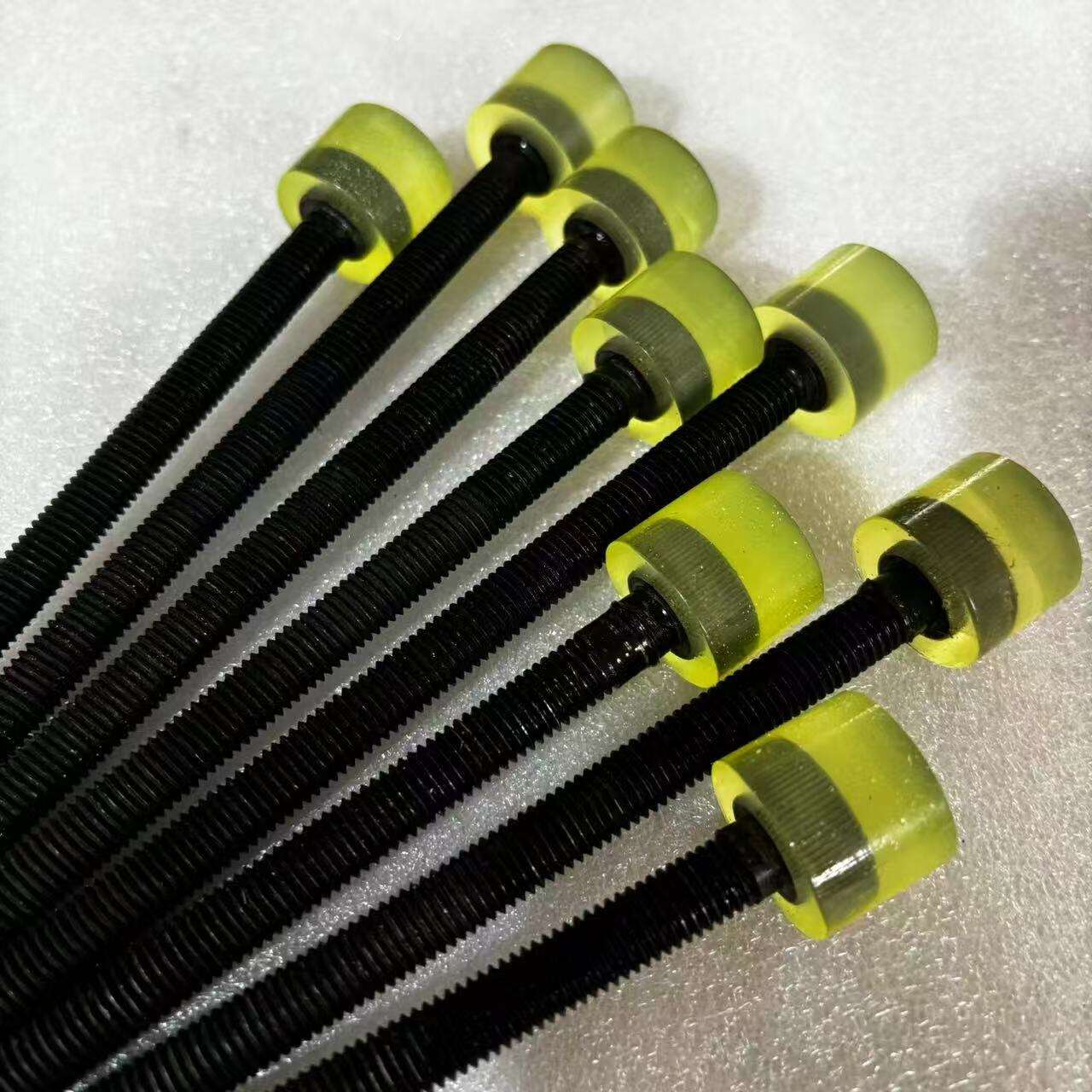 Food Industry Rubberized Bearing Chemically Resistant Rubber Covered/Bearing/Covered Custom Cutting Processing Available