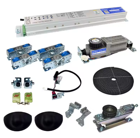 outus Automatic Sliding Glass Door Aluminum Sliding Door System unit