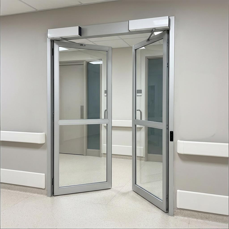 باب انزلاقي أوتوماتيكي بحد أقصى لوزن 200 كجم، مناسب لمداخل ومخارج الفنادق