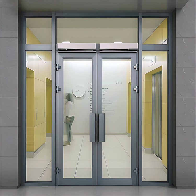 جهاز إغلاق أوتوماتيكي لل أبواب من النوع ثنائي الوضع، قابل للبرمجة ومنخفض الضوضاء، ومزوّد بوظيفة المساعدة الكهربائية، يستخدم في المستشفيات والمكاتب