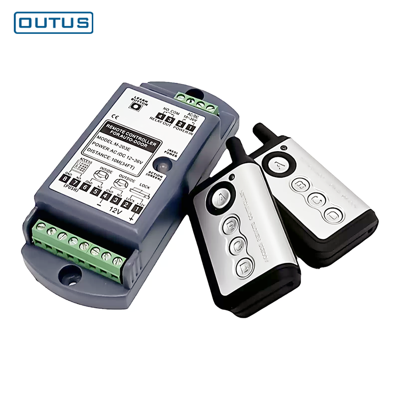 Mando a distancia multifunción para puerta automática – Mando con 4 teclas, modos autoprogramables