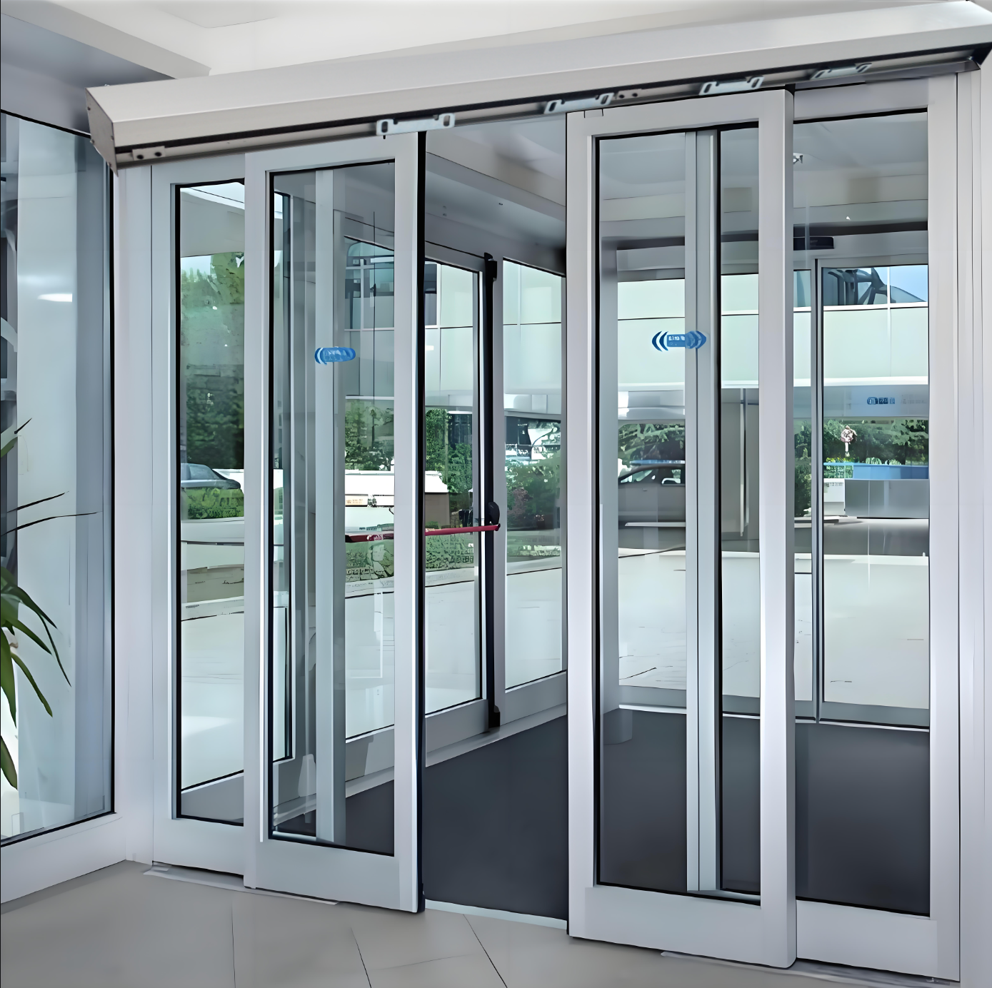 OUTUS Automatic Sliding Door Opener With Silent Pulley For Mall