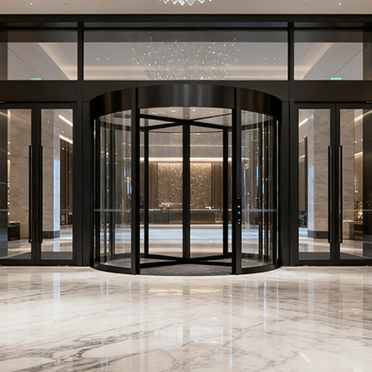 Unidad motriz automática para puerta corredera curva: funcionamiento suave en arco semicircular o circular completo