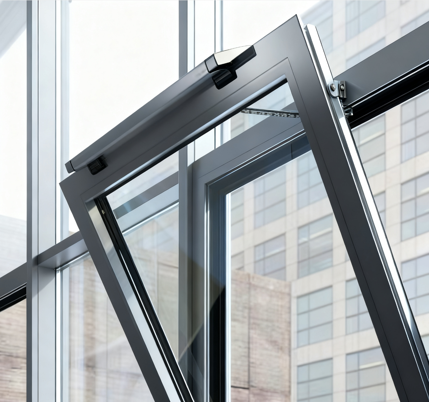 OUTUS Chain Electric Window Opener | IP65 Waterproof, Remote Control for High-Rise Buildings