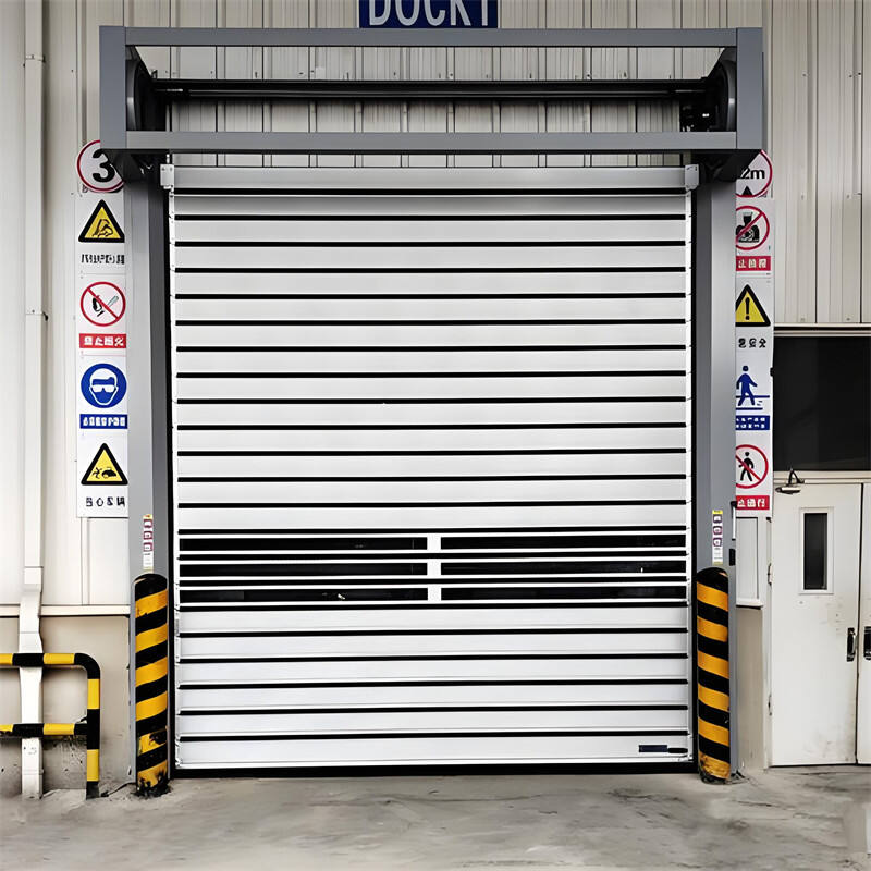 OUTUS Aluminum Alloy Rigid Roller High Speed Fast Door, Industrial Insulated Door