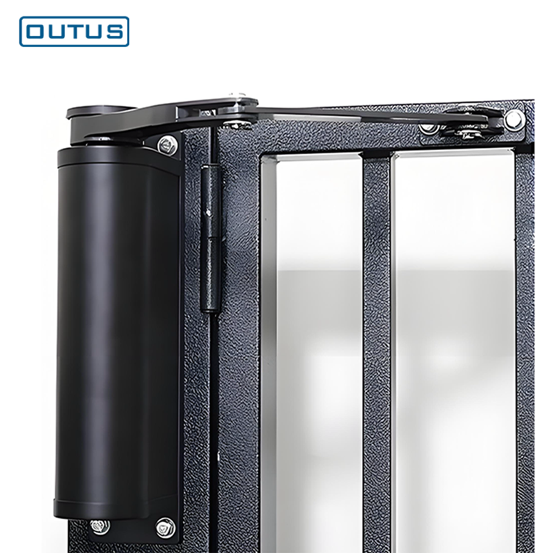 Abrepuertas inteligente montado lateralmente para puertas batientes: cierre eléctrico de puerta con control digital para uso doméstico y comercial