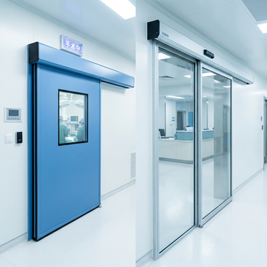Puertas herméticas frente a puertas automáticas convencionales: una guía de selección para entornos de salas de operaciones
