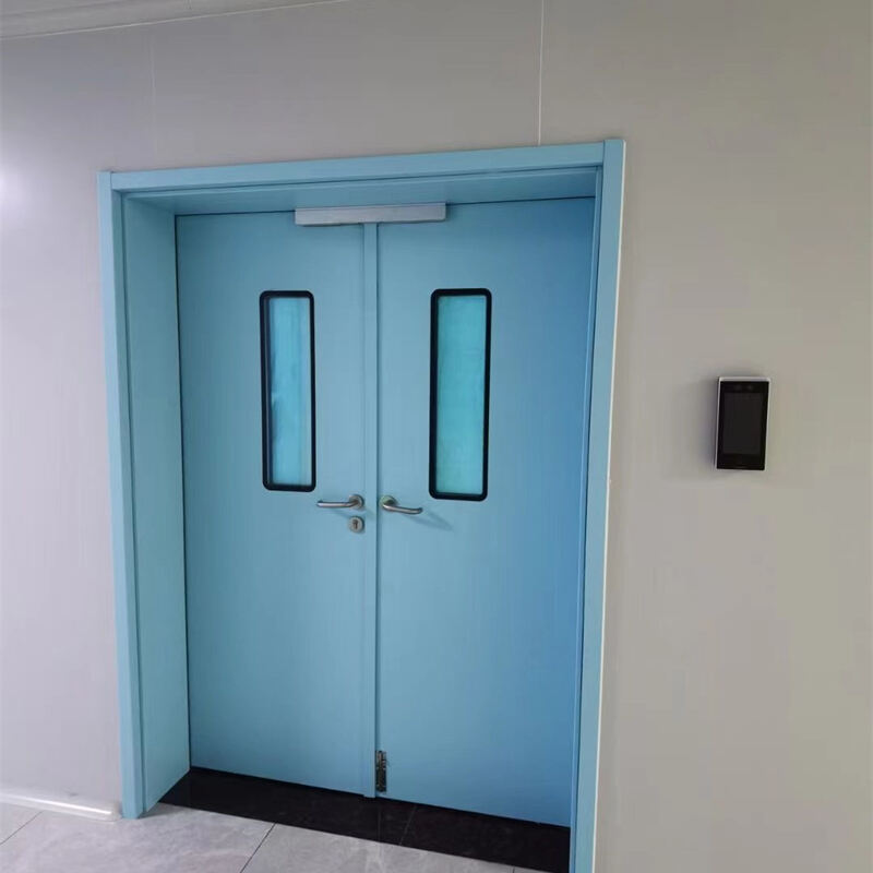 Outus Automatic Clean Room Airtight Steel Double Swing Steel 