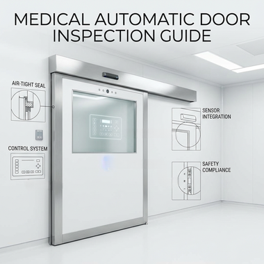 Cómo inspeccionar las puertas automáticas médicas para salas de operaciones: una guía práctica de aceptación