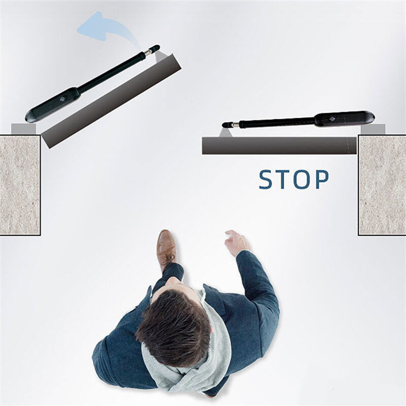 Modern Industrial Double Opening Swing Gate Opener with Automatic Electric System for Villa