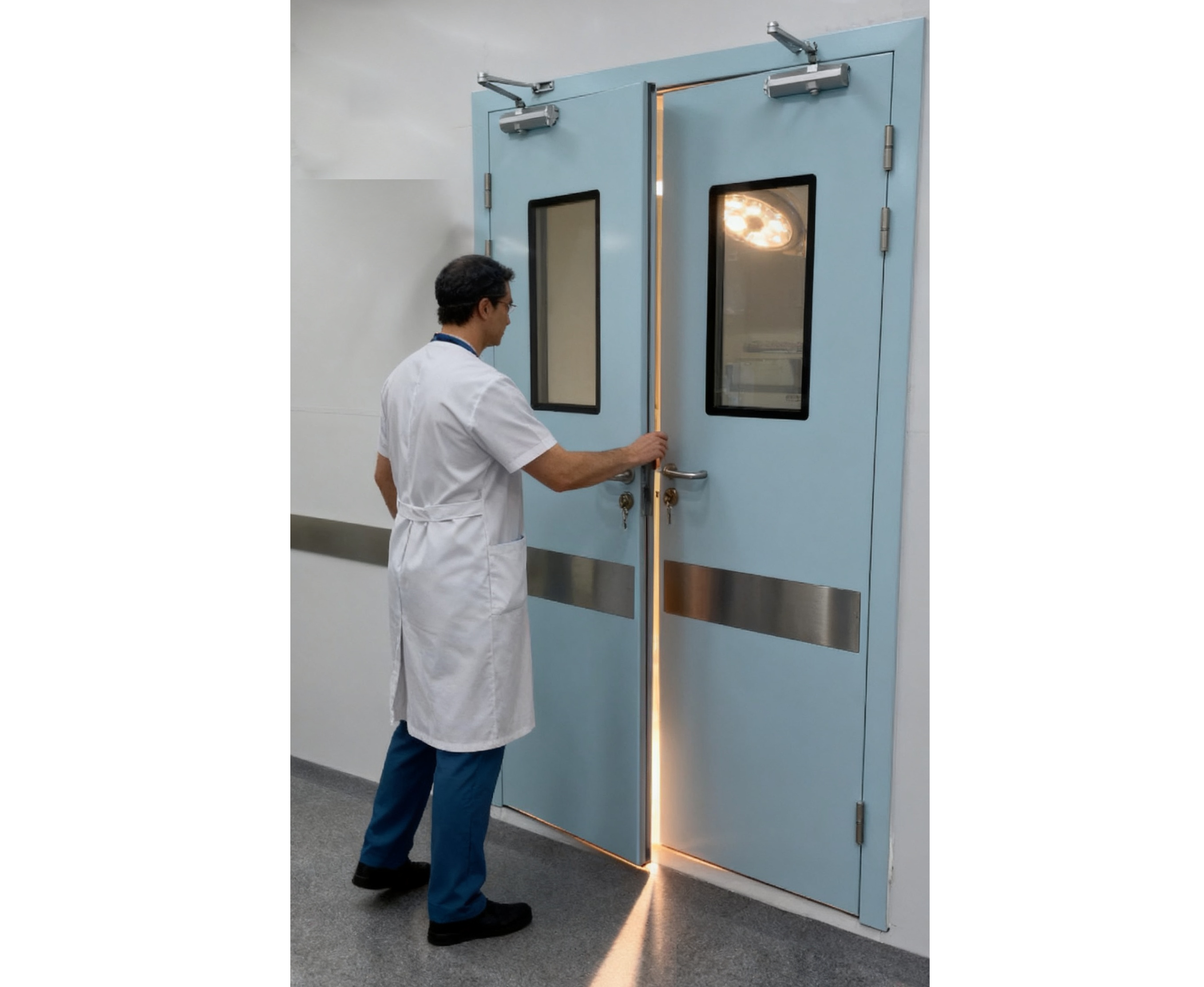 Stainless steel elbow lock