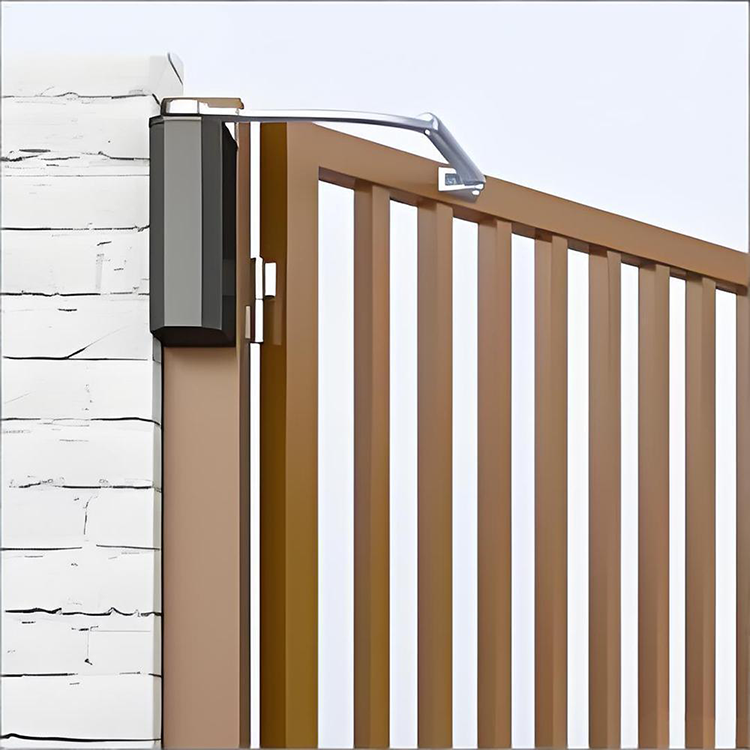 Abrepuertas inteligente montado lateralmente para puertas batientes: cierre eléctrico de puerta con control digital para uso doméstico y comercial