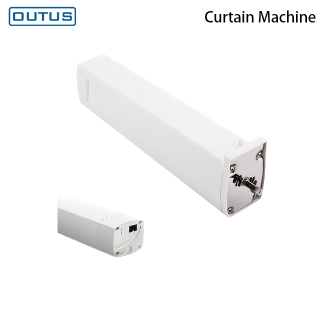 OUTUS Smart Curtain Motor | Voice Control with Alexa/Google Home, Silent Operation, RoHS Certified