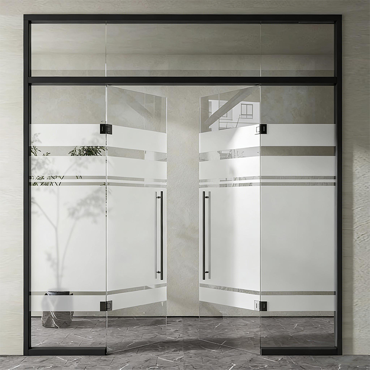 Puerta batiente comercial sin marco OUTUS – Minimalista CE