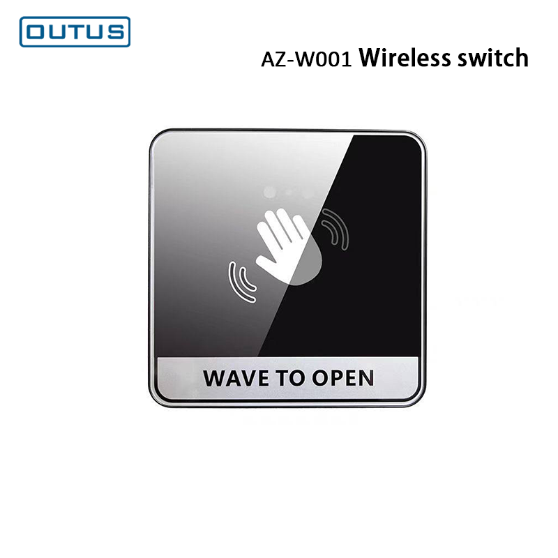 interruptor inalámbrico con sensor táctil de 2,4 GHz: voltaje amplio para control de acceso/puerta automática