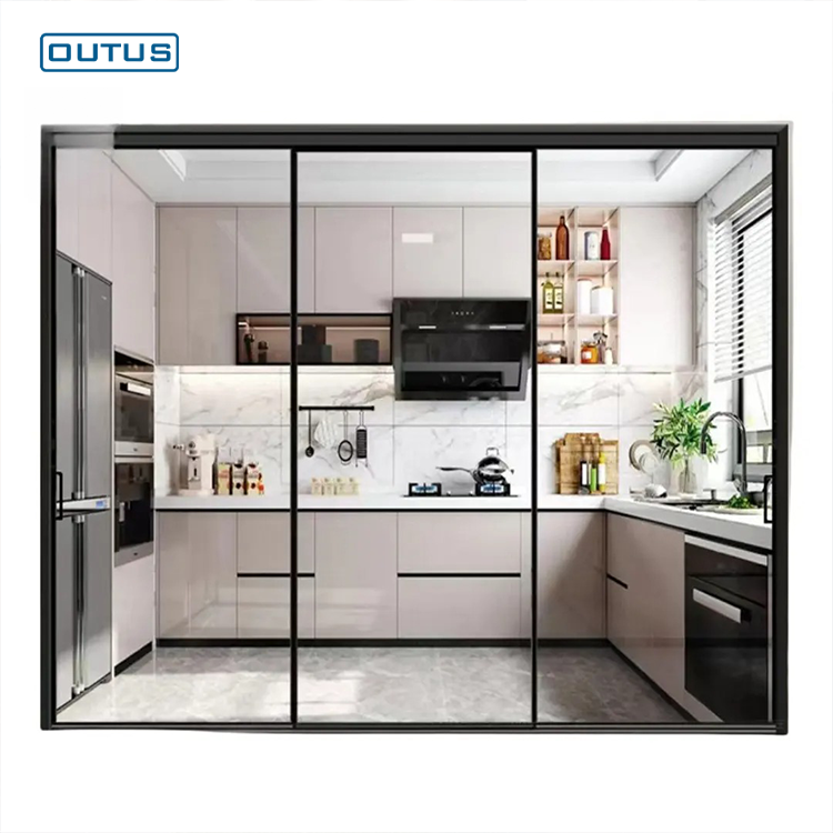 Puerta automática de levitación magnética - Puerta corredera inteligente silenciosa sin raíles para uso comercial