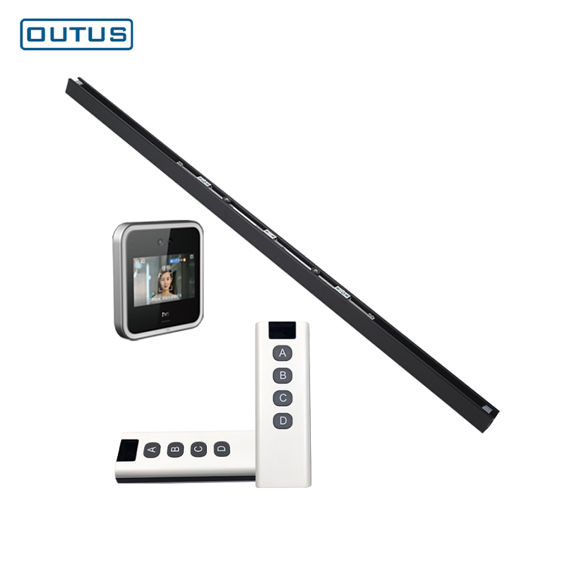 Modern Commercial Automatic Magnetic Levitation Door Opener Aluminium Remote Control for Hotels