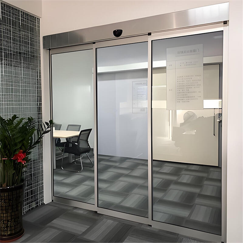 Modern Sliding Door System Automation Telescopic Mechanism Overlap Electric Mall Frame Operator with AC Motor 120KG Load