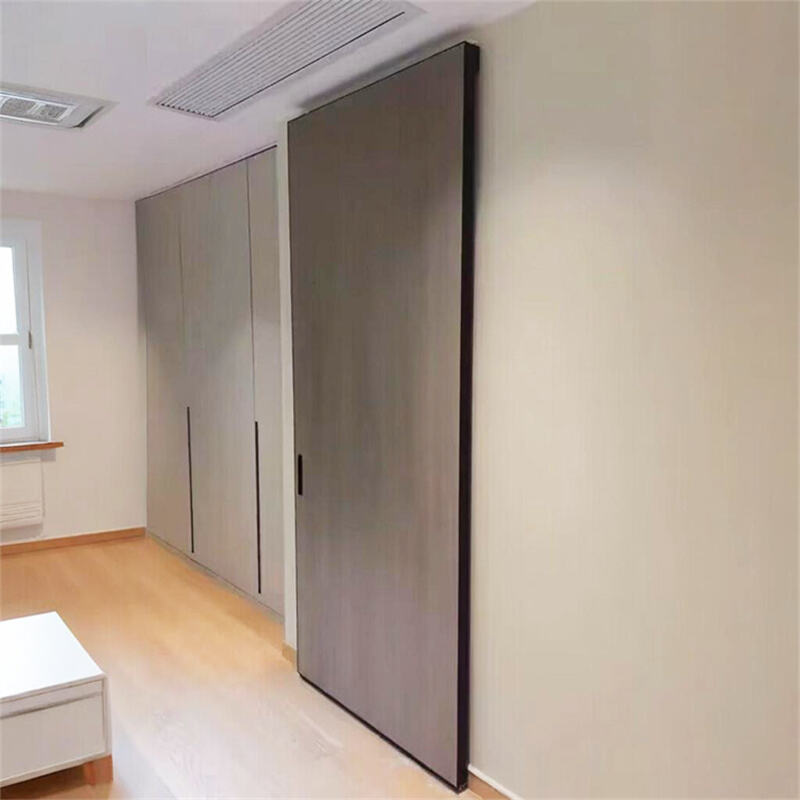 Sistema oculto de puerta corredera automática (puerta oculta) | Puerta fantasma manual