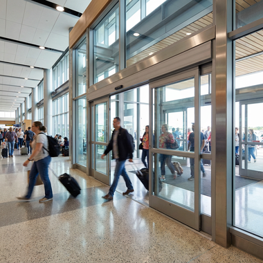 اختيار فتحة باب أوتوماتيكية للمناطق ذات الحركة المرورية العالية