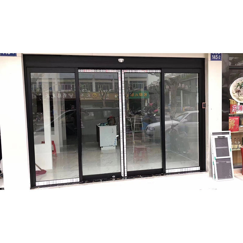 OUTUS Aluminium Profile Frame Automatic sliding glass Doors