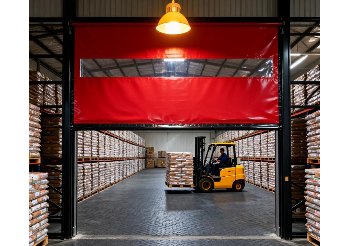 outus zipper cold room door freezer nylon window-6