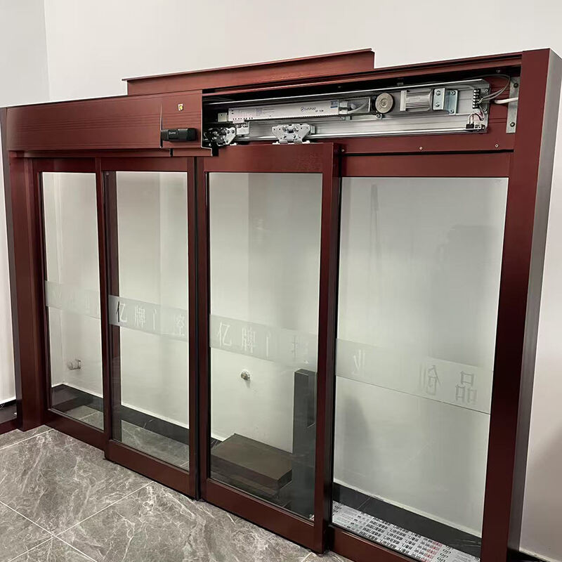 OUTUS Aluminium Profile Frame Automatic sliding glass Doors