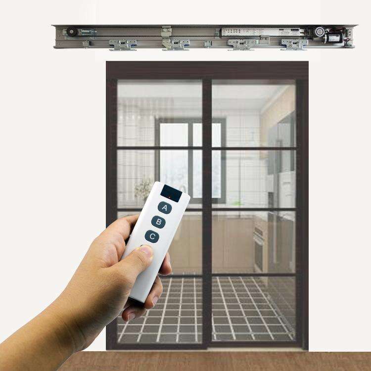 outus Automatic Sliding Glass Door Aluminum Sliding Door System unit
