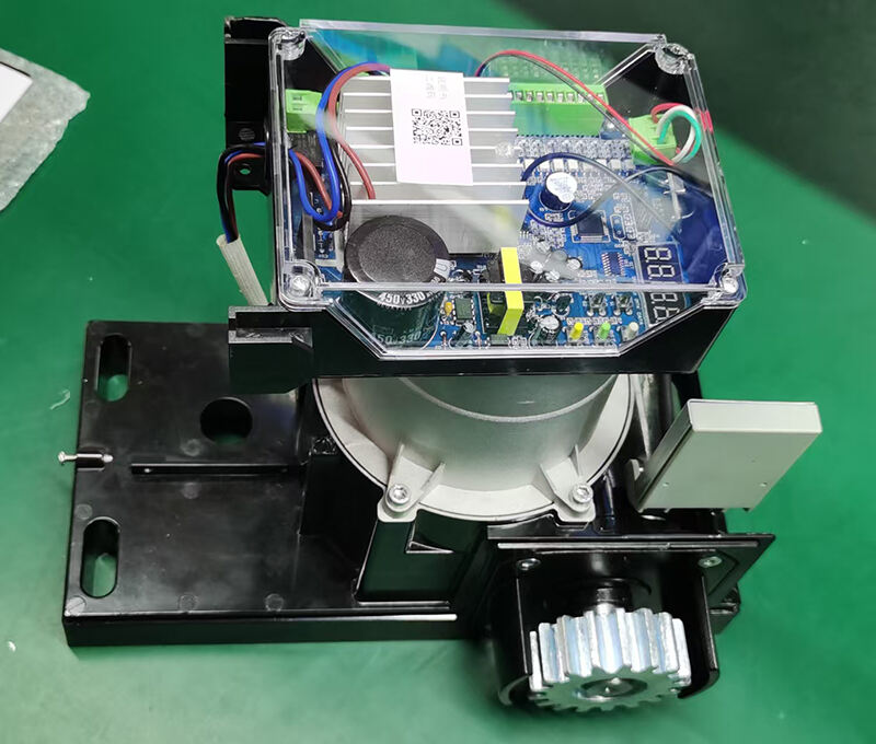 Automatic Sliding Door Operator with Remote Control Mechanical Limit Gate Motor for Convenient Home Use