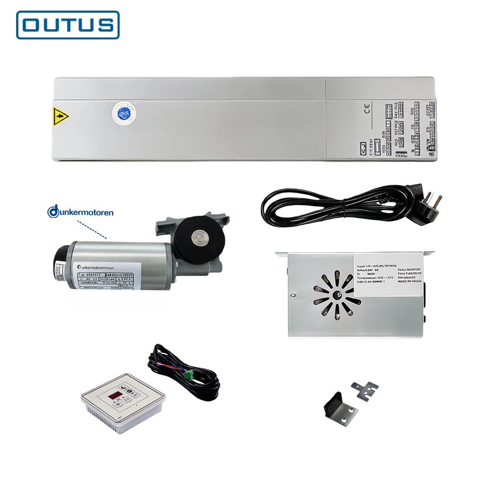 OUTUS ECDrive Automatic Sliding Door System Sensor Door Complete Slider