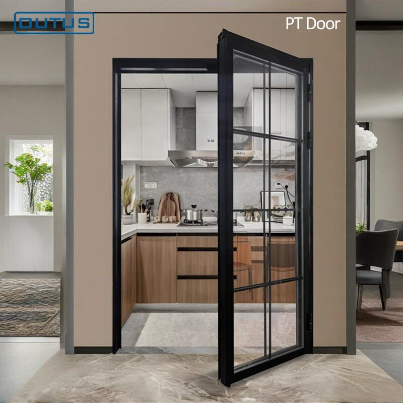 Puerta PT: puerta multifunción combinada batiente y corredera (2 en 1) para uso doméstico y comercial