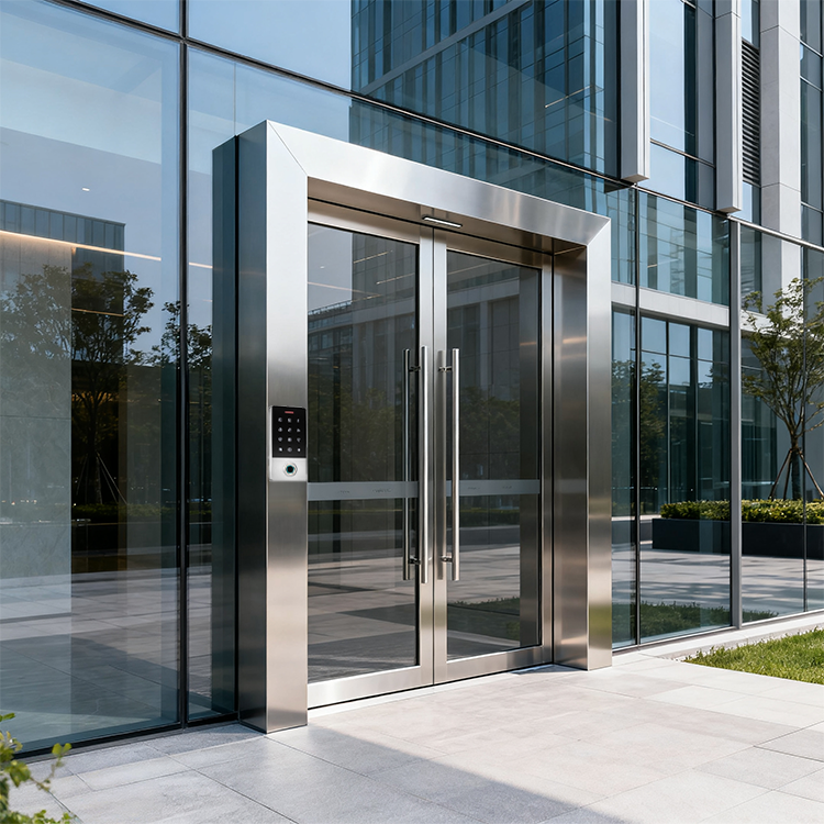 محطة أمن متقدمة للتحقق الثلاثي: تشمل تقنيات التعرف الحيوي باستخدام البطاقات، وبصمات الأصابع، والتعرف على الوجه، مخصصة للمكاتب