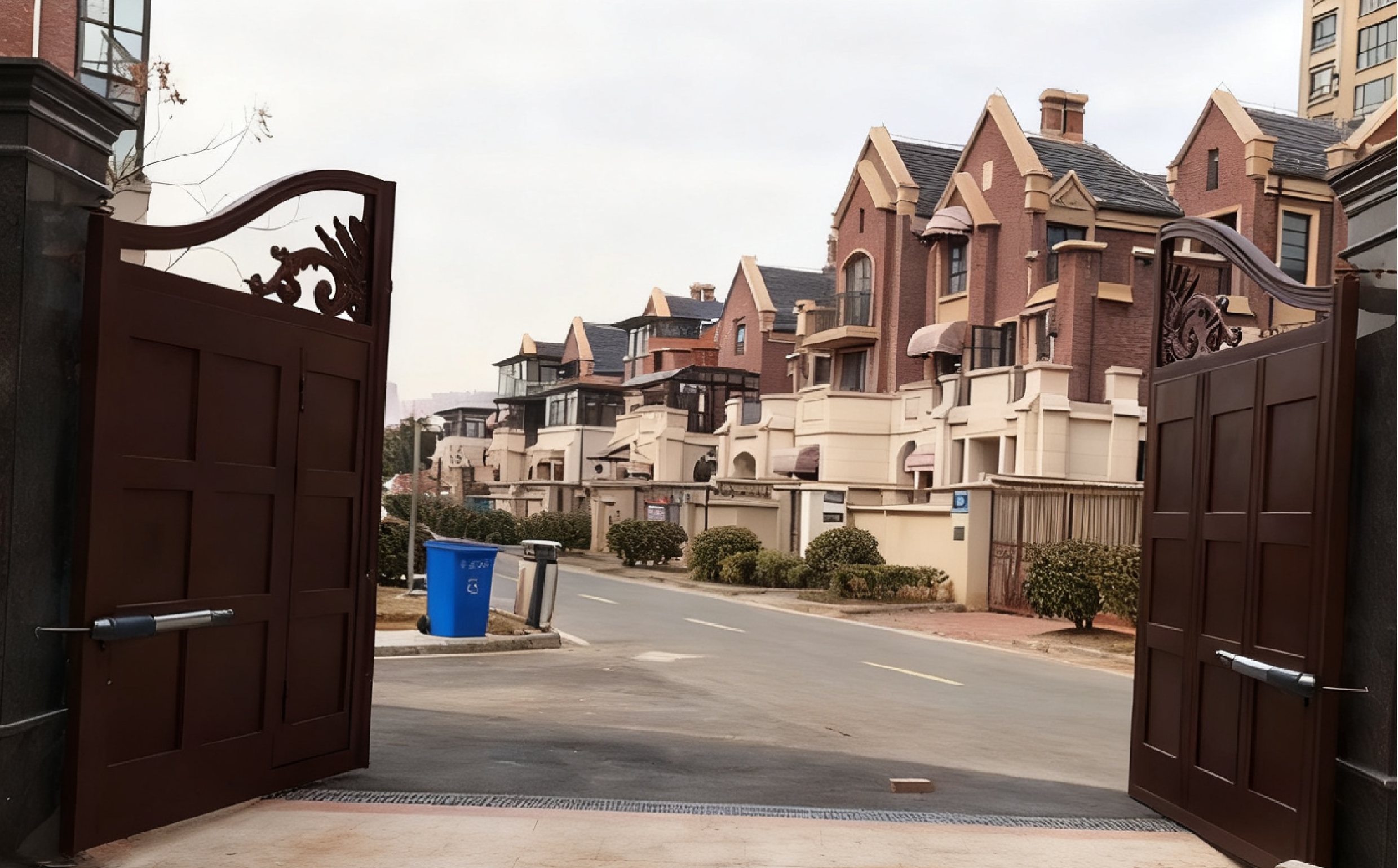 Smooth Operation Demonstration of a Straight-Arm Door Opener | Powerful Power, Smooth Opening and Closing