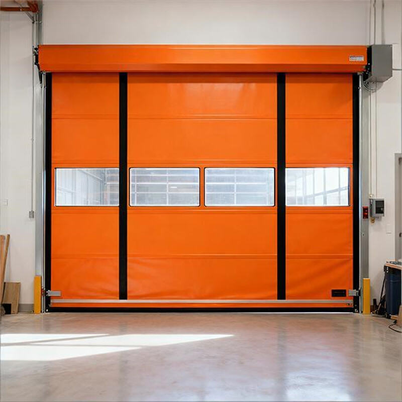 OUTUS PVC အမြန်နောက်ဆက်တွဲတံခါးစနစ် – လေအားဖြင့်ဖိအားထားသော သန့်စင်ခန်း CE