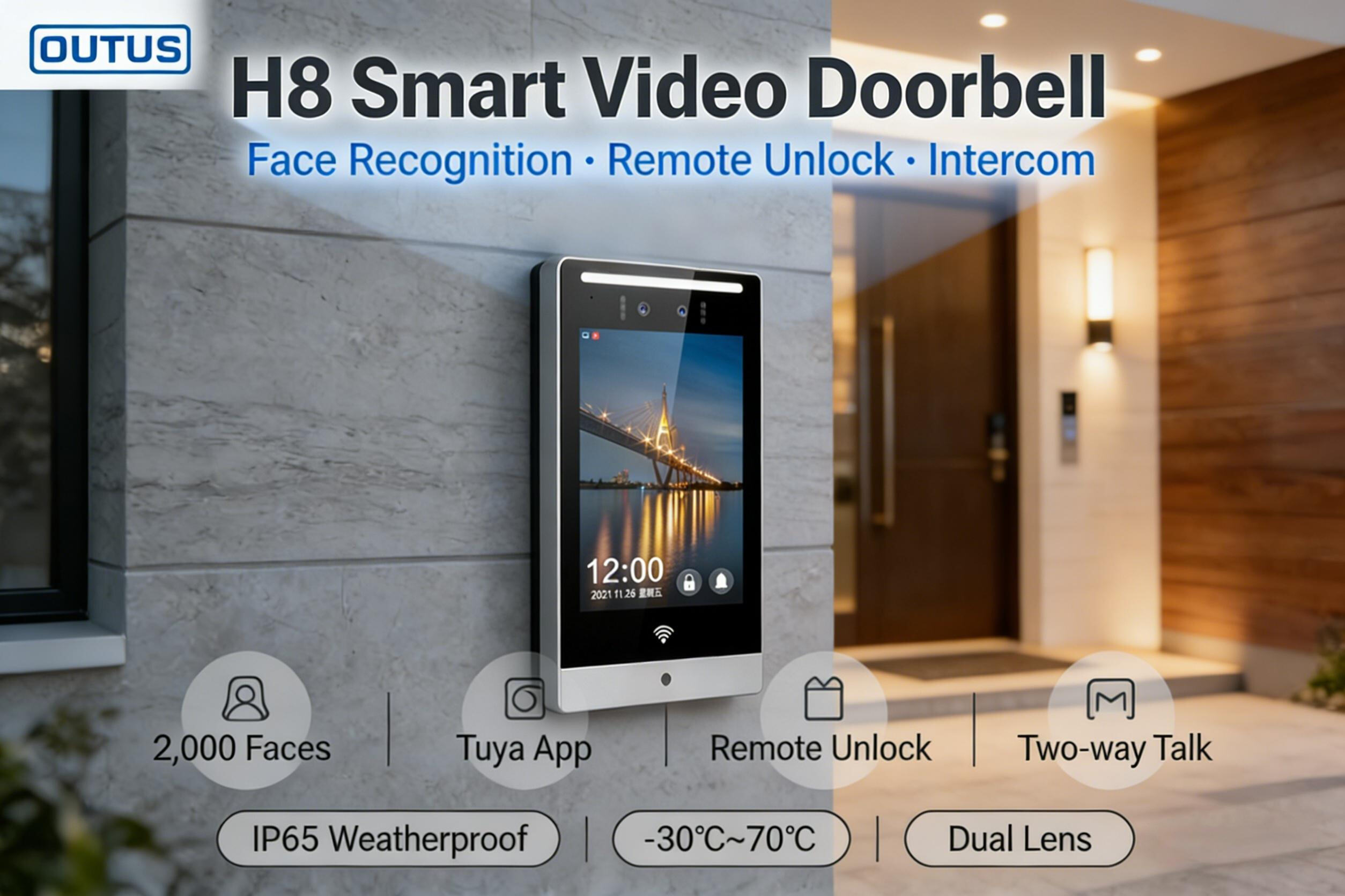 Nurse Station Intercom Access Control - Two-Way Call & Live View Demo