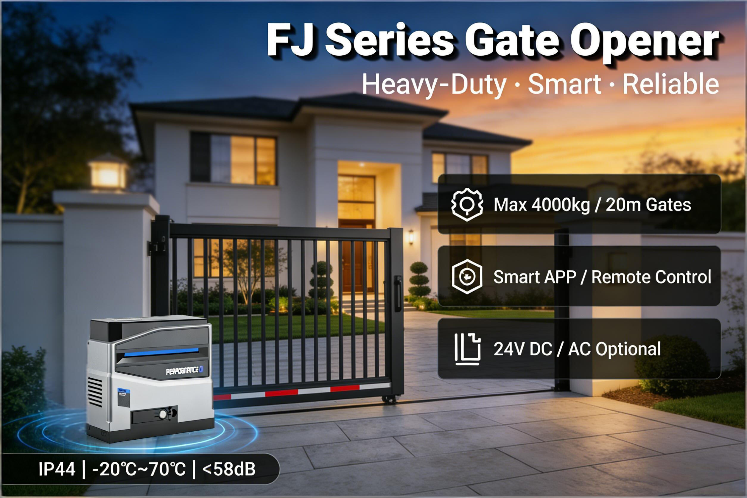 Sliding Gate Opener - Stable Auto Operation Show