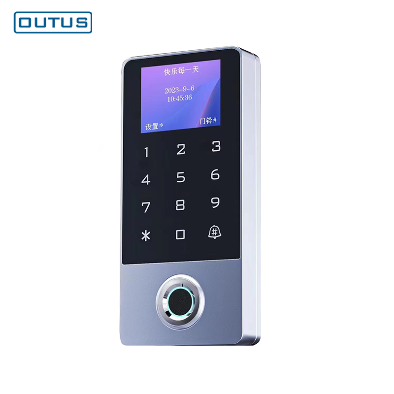 controlador de acceso de 2 modos: modo lector/autónomo para oficinas, comunidades y villas