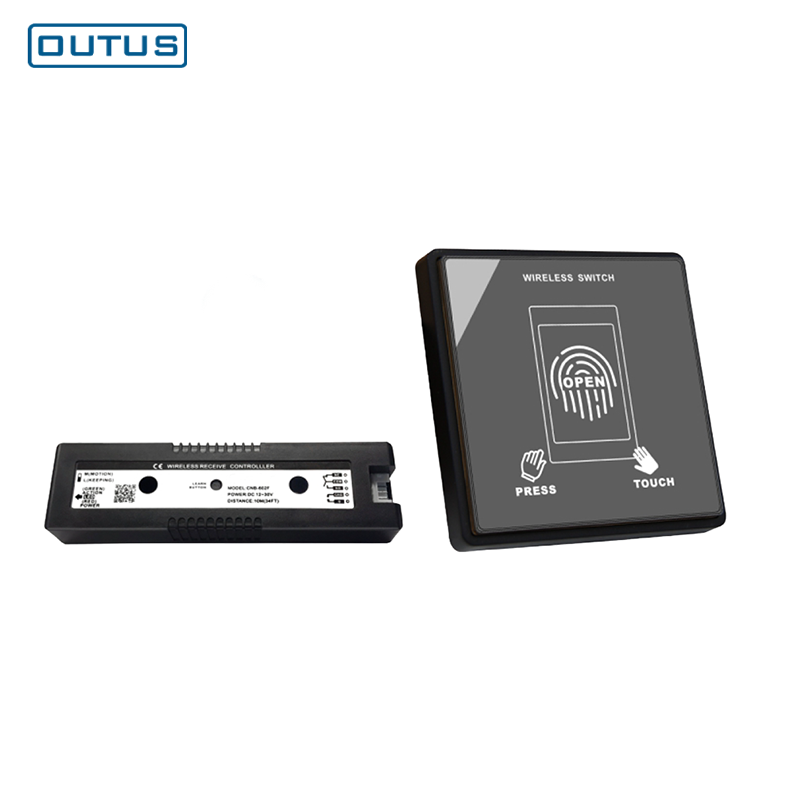 Interruptor táctil inalámbrico para puerta automática – Apertura táctil por detección