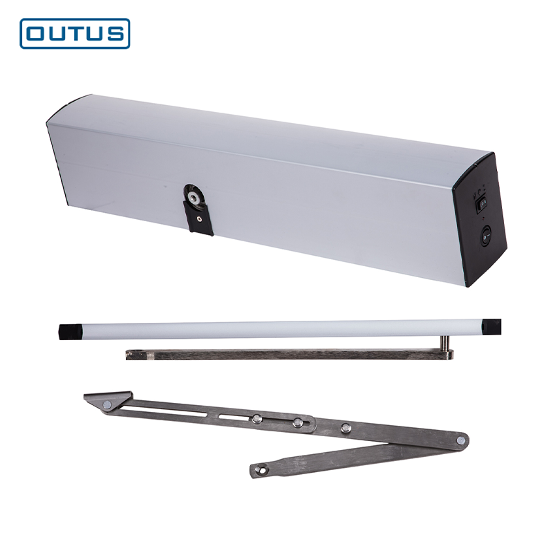 مشغّل باب تأرجحي أوتوماتيكي ذكي بتصميم عصري، طراز SW-500، وجهاز إغلاق وفتح كهربائي للباب