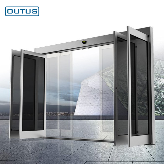 OUTUS Steel Fire Exit Door | Push Panic Bar, CE Certified for Commercial Buildings & Warehouses
