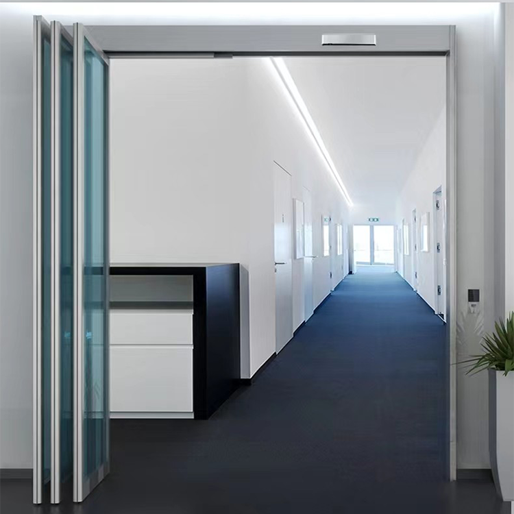 مستشعر باب أوتوماتيكي من الدرجة التجارية، طراز M-506E: كشف مزدوج باستخدام الموجات الدقيقة والأشعة تحت الحمراء، ويفتح تلقائيًّا عند اقتراب الإنسان مع وظيفة حماية أمان