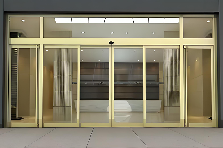 Smart automatic door - safety sensing, silent opening and closing, enjoy smart passage