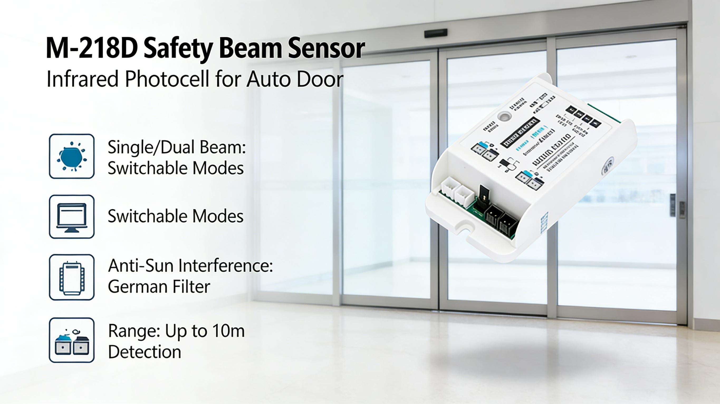 Safety Beam Sensor Unboxing Real Shot - Full Accessories & Product Details Shown!