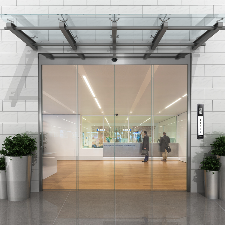 Intelligent Control Solution for Automatic Doors: M-202E Wireless Press Switch (Wide Voltage Adaptation + Anti-Interference)