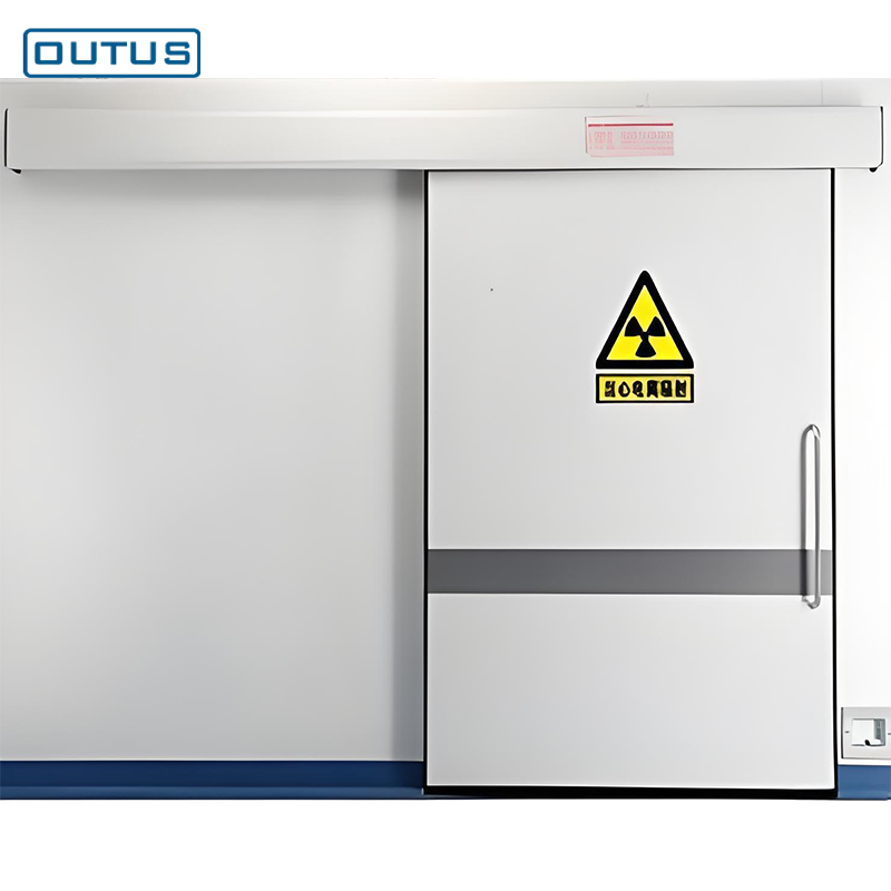 Puerta industrial de blindaje contra radiaciones: revestida con plomo para laboratorios y salas de radiología