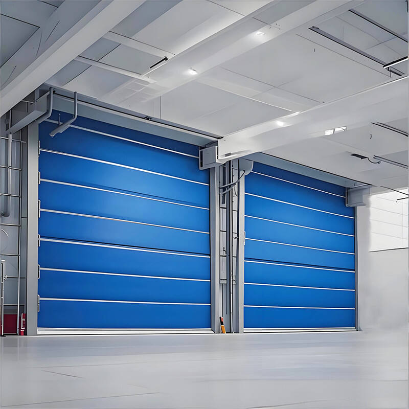OUTUS Inorganic Fabric Fireproof Rolling Shutter Door, Fire Partition Insulated Roller Door