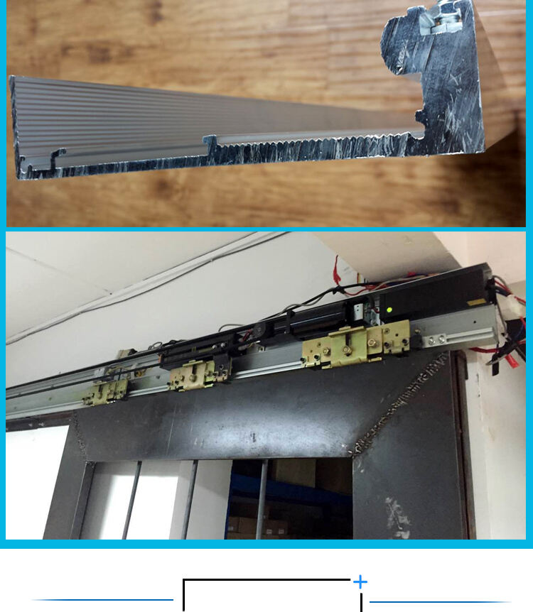 Outus 500KG Heavy Duty APP Smart Commercial Automatic Sliding Door System for Frameless Glass Door
